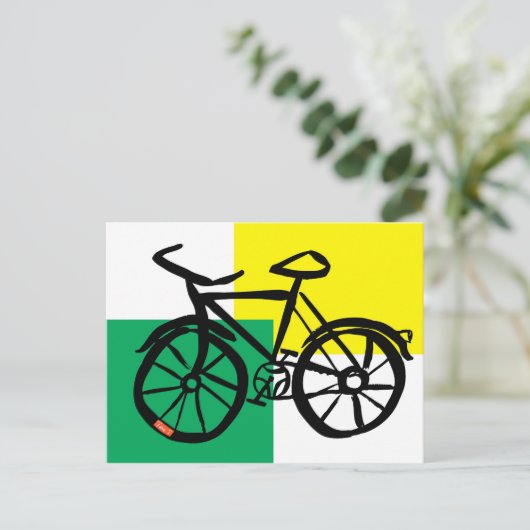 Bike Briefkaart (Staand voorkant)