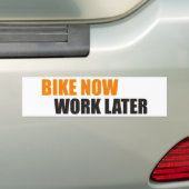 bike bumpersticker (Op auto)