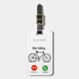 Bike Calling..Persoonlijk Bagagelabel