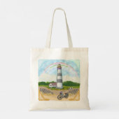 Bike Choice Lighthouse canvas tas (Achterkant)