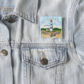 Bike Choice Lighthouse Vierkante Button 5,1 Cm (In situ)