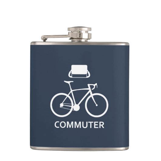 Bike Commuter Flask Heupfles (Voorkant)