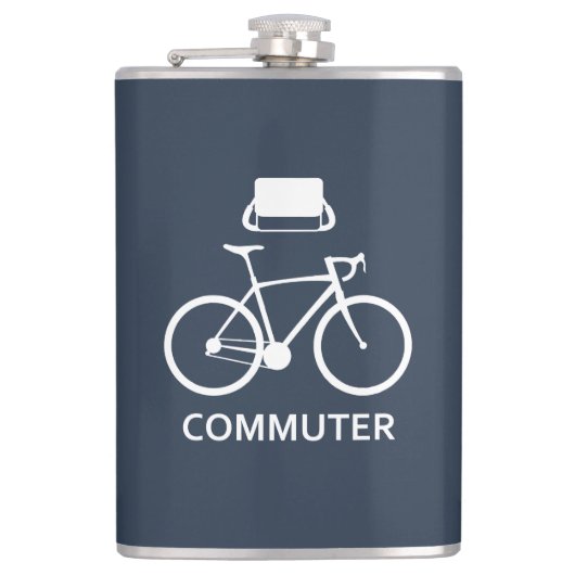 Bike Commuter Flask Heupfles (Voorkant)