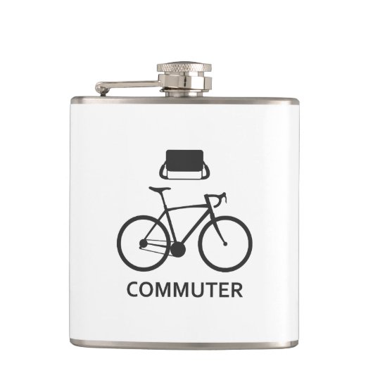 Bike Commuter Flask Heupfles (Voorkant)
