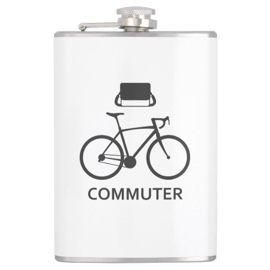 Bike Commuter Flask Heupfles (Voorkant)