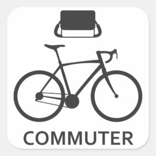 Bike Commuter Sticker