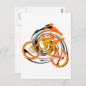 Bike Cool Grid Briefkaart (Voorkant / Achterkant)