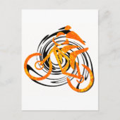 Bike Cool Grid Briefkaart (Voorkant)