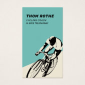 Bike Cycling Coach/Spin Instructor Visitekaartje (Voorkant)