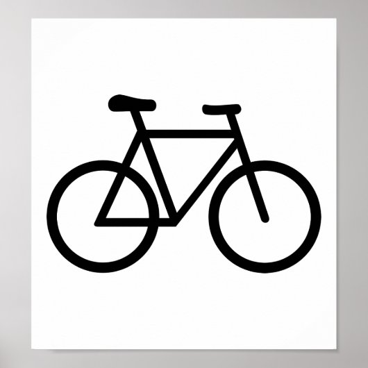 Bike cycling poster (Voorkant)