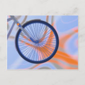 Bike-cyclus - fietsenwiel briefkaart (Voorkant)