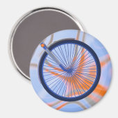Bike-cyclus - fietsenwiel magneet (Voorkant / Achterkant)