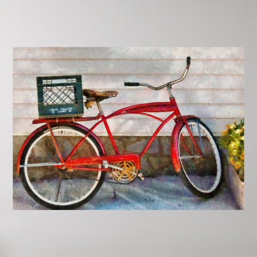 Bike - Delivery Bike Poster (Voorkant)