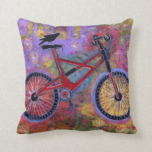 Bike en Raven Pillow - Pure Delight Kussen