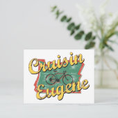 Bike Eugene Cruise Oregon Briefkaart (Staand voorkant)