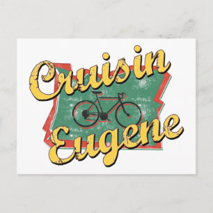 Bike Eugene Cruise Oregon Briefkaart
