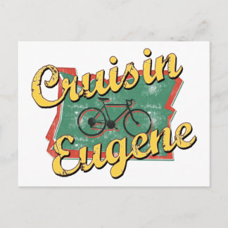 Bike Eugene Cruise Oregon Briefkaart