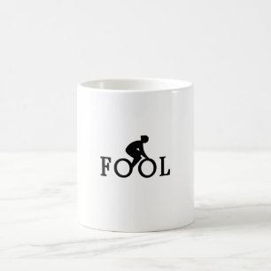 Bike Fool - Fietscyclist Fan Gift Koffiemok