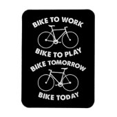 Bike Forever - Cool Cycling Magneet (Verticaal)