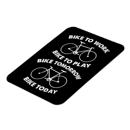 Bike Forever - Cool Cycling Magneet (Linkerzijde)