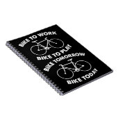 Bike Forever - Cool Cycling Notitieboek (Rechterzijde)