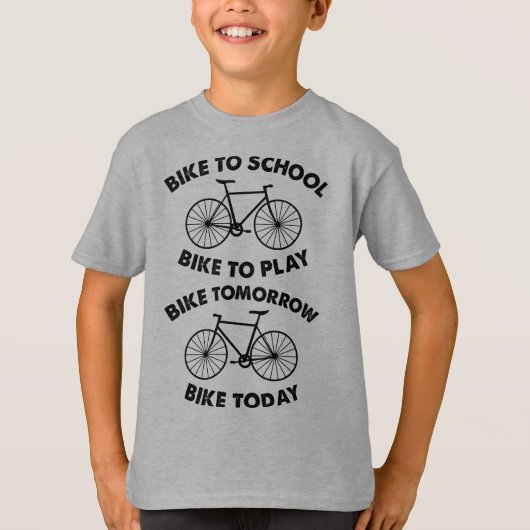 Bike Forever - Cool Cycling T-shirt (Voorkant)