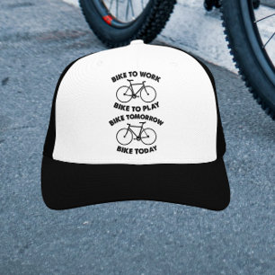 Bike Forever - Cool Cycling Trucker Pet