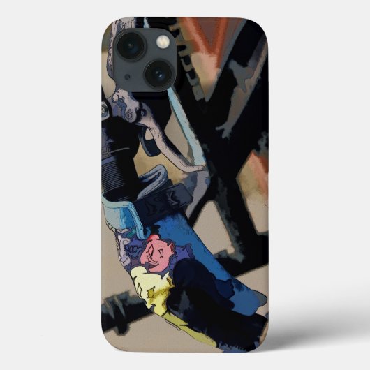 Bike Gear - Mountain-Bike Glove Case-Mate iPhone Case (Achterkant)