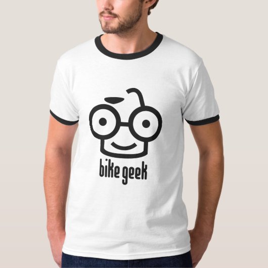 Bike geek t-shirt (Voorkant)