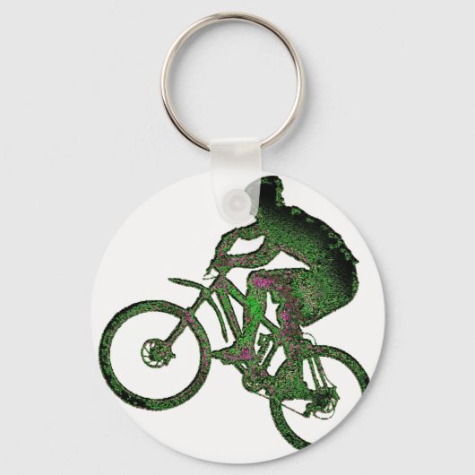 Bike Get Solarized Sleutelhanger (Voorkant)