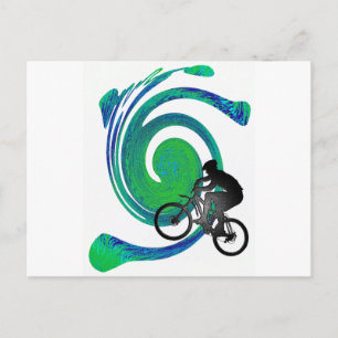 BIKE GREEN GENE BRIEFKAART