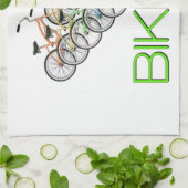 Bike het! theedoek (Gevouwen)