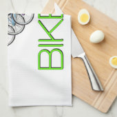 Bike het! theedoek (Quarter Fold)