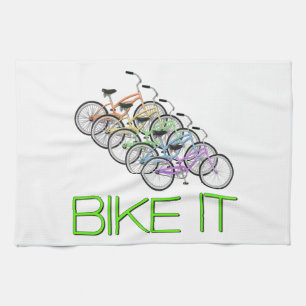 Bike het! theedoek