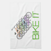 Bike het! theedoek (Verticaal)