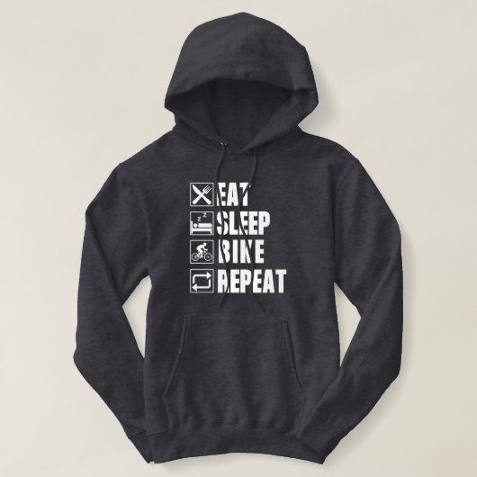 BIKE HOODIE (Design voorkant)