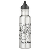 Bike Icons Cyclusthema Waterfles (Links)