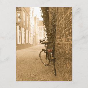 Bike in België Briefkaart