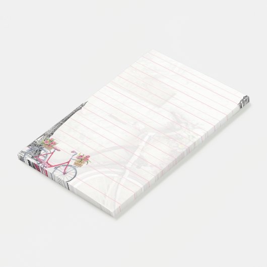 Bike in Parijs Post-it® Notes (Schuin)