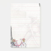 Bike in Parijs Post-it® Notes (Voorkant)