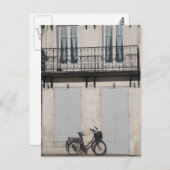 Bike in rust - La Rochelle Briefkaart (Voorkant / Achterkant)