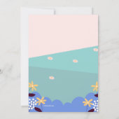 Bike in the Park Invitation Kaart (Achterkant)