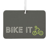 BIKE IT - Green Biking Symbol Luchtverfrisser (Achterkant)