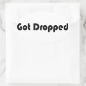 Bike Lane Industry Ovale Sticker (Tas)