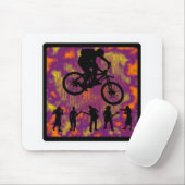 Bike left Hand Muismat (Met muis)