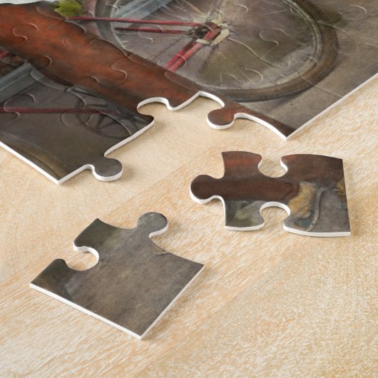 Bike - Levering kruidenierswaren 1938 Legpuzzel (Zijkant)