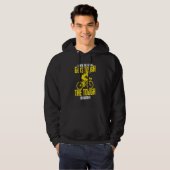 Bike Lock wanneer de going een stevige fiets krijg Hoodie (Voorkant volledig)