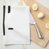 Bike logo minimal Retro, Fietsen en Fietsliefhebbe Theedoek (Quarter Fold)