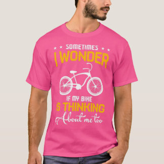 Bike lover grappige fietser t-shirt