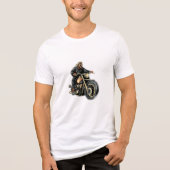bike lover  Tri-Blend shirt (Voorkant)